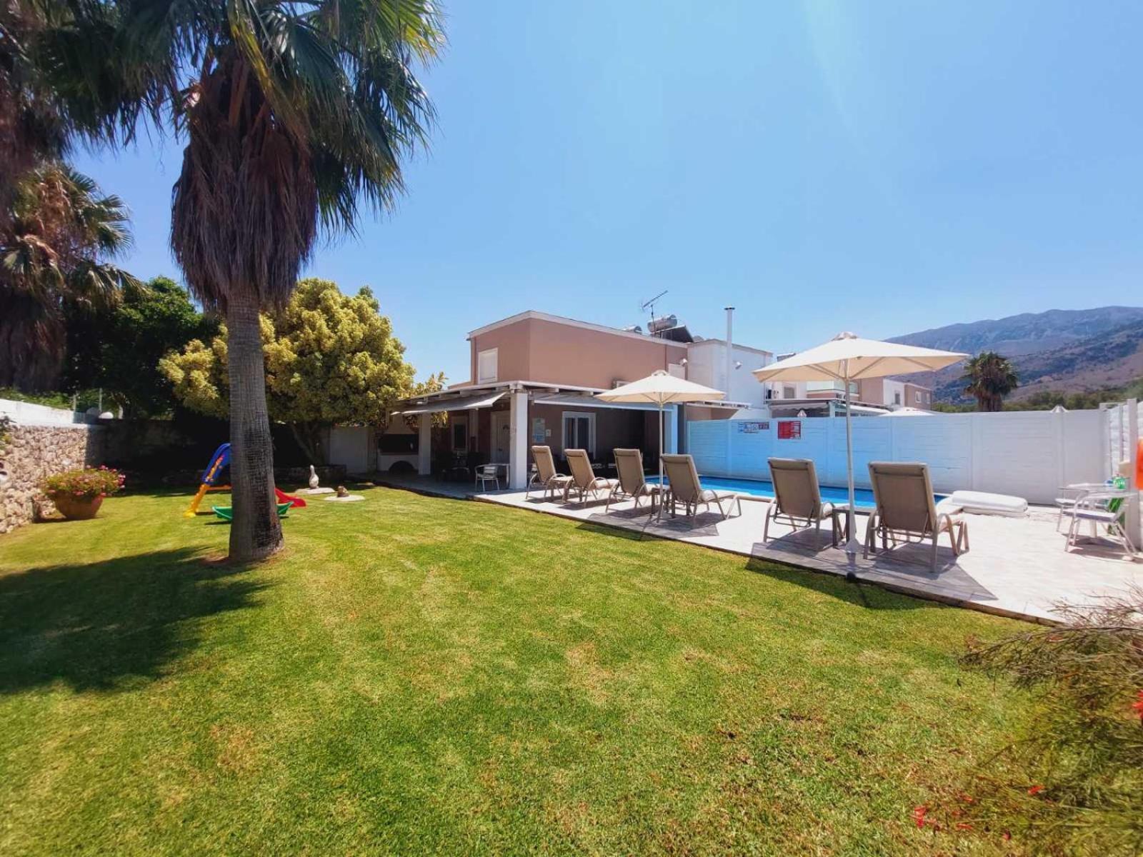 Villa Campos- Less Than 5-Min Walk To Kalivaki Beach Georgioupoli Luaran gambar